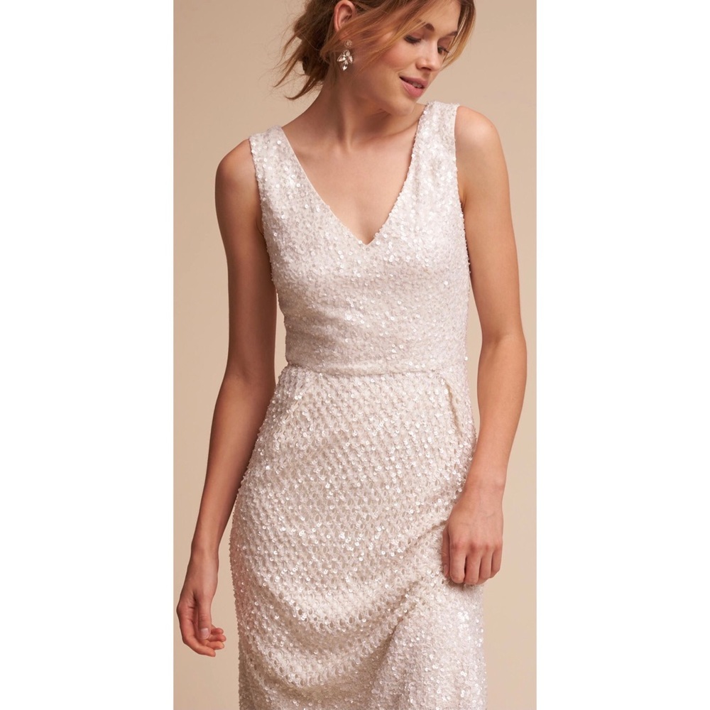 BHLDN x Adrianna Papell Sequin Dress Size 0